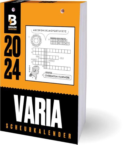 Brain Booster Varia scheurkalender - 2024