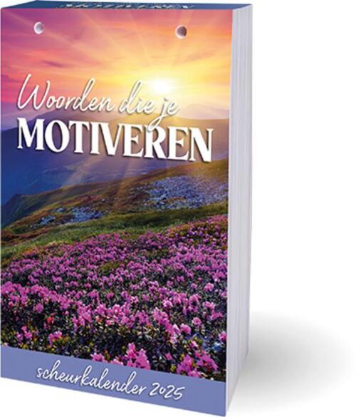 Woorden die je motiveren scheurkalender - 2025