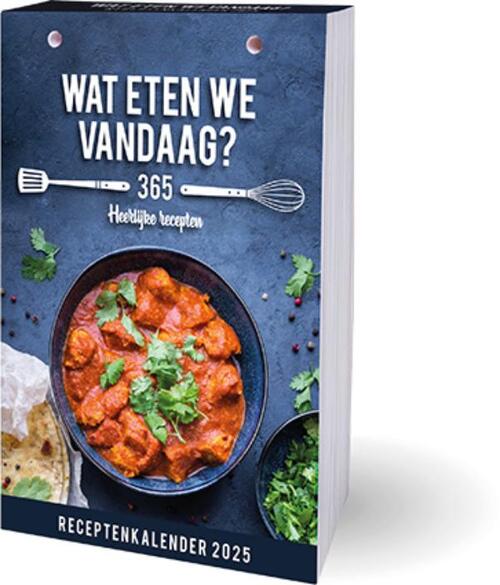 Wat eten we vandaag? scheurkalender 2025, Interstat Boek 9789464327038 Bruna