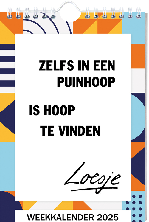 Loesje weekkalender - 2025