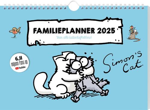 Simon's Cat familieplanner - 2025