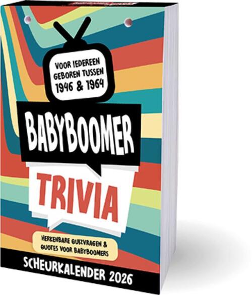 Babyboomer scheurkalender - 2026
