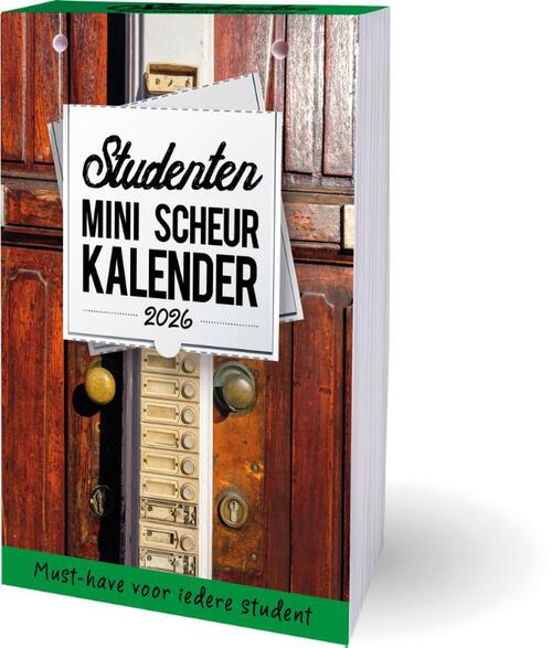 Studenten scheurkalender mini