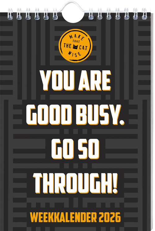 Make that the cat wise weekkalender- 2026