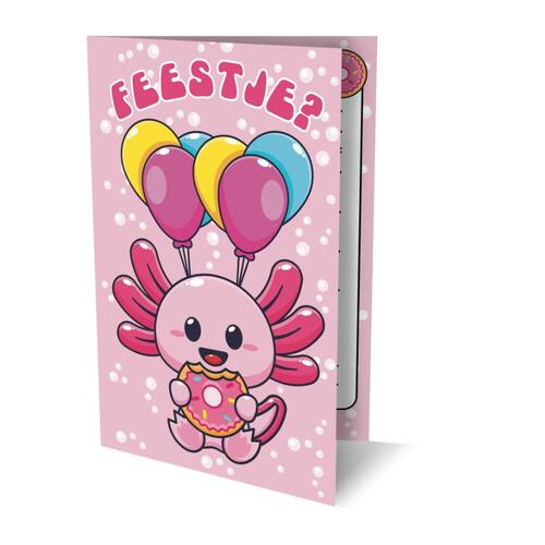 Uitnodigingen Axolotl 1 PK 950 / set van 6