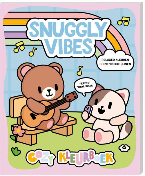 Cozy kleurboek voor volwassenen - Snuggly vibes
