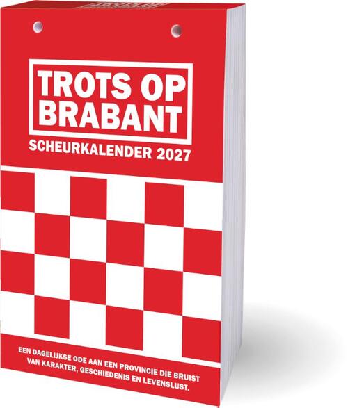 Trots op Brabant scheurkalender - 2027