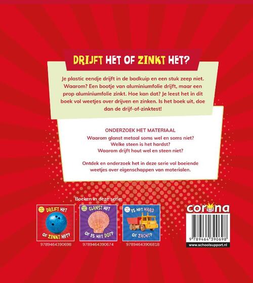 Blijft het drijven of zinkt het?