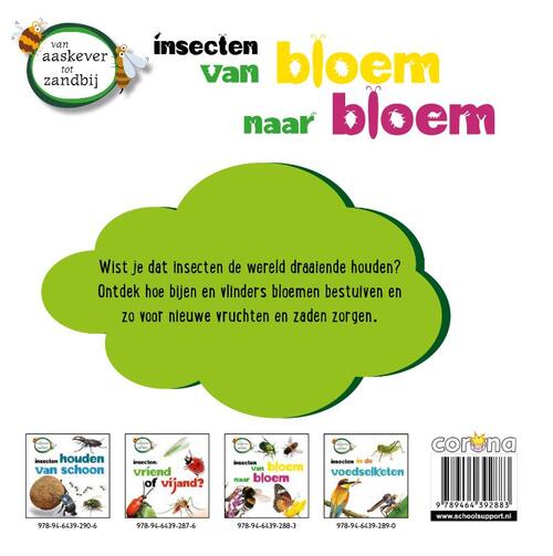Insecten van bloem tot bloem