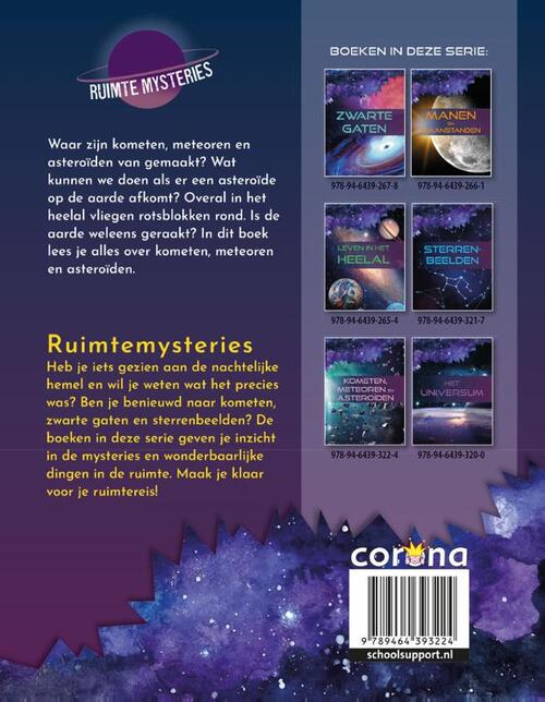 Kometen, meteoren en asteroïden
