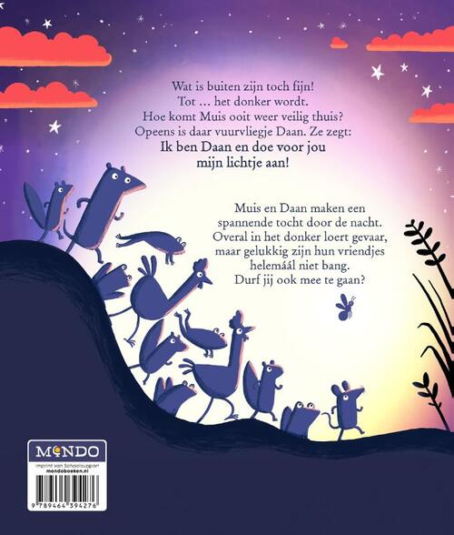 Daan doet haar lichtje aan