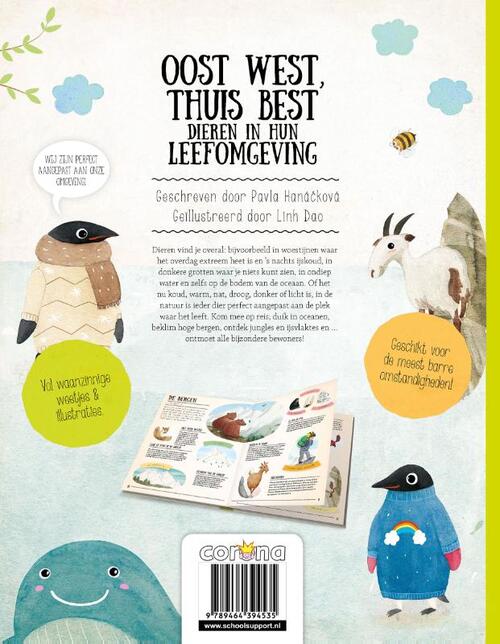 Oost, west, thuis best - dieren in hun leefomgeving