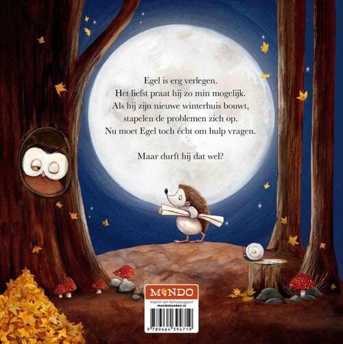 Het winterhuis van Egel