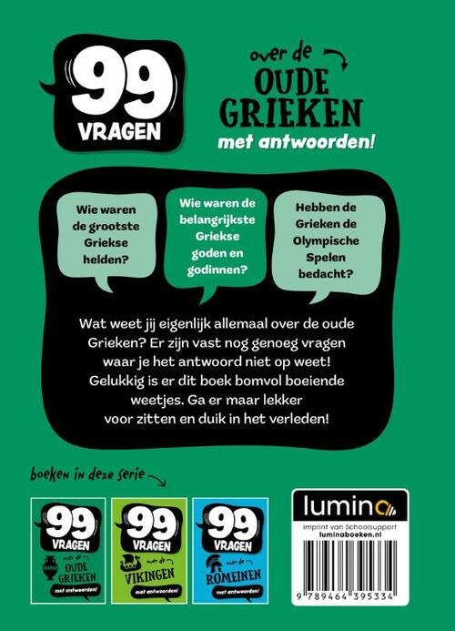 99 vragen over de Oude Grieken