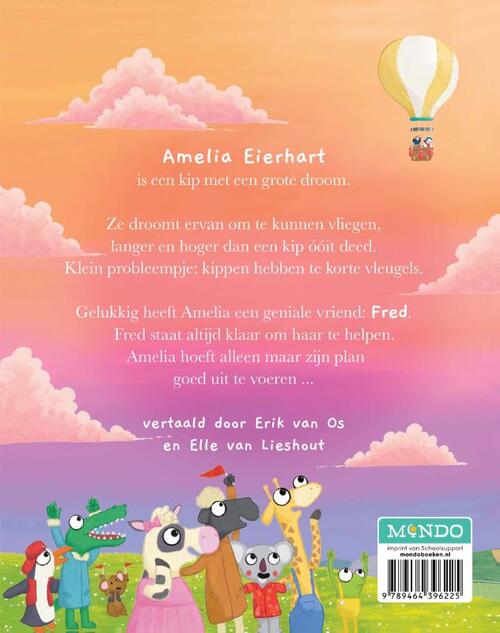 Een kip met springveren