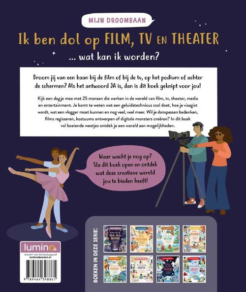 Ik ben dol op film, tv en theater … wat kan ik worden?