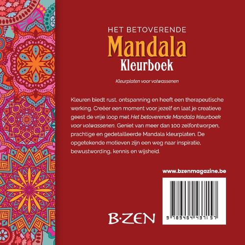 Het Grote B-zen Mandala Kleurboek