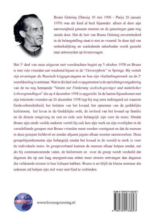 Bruno Gröning Laatste Toespraken 5 okt. 1958-1959
