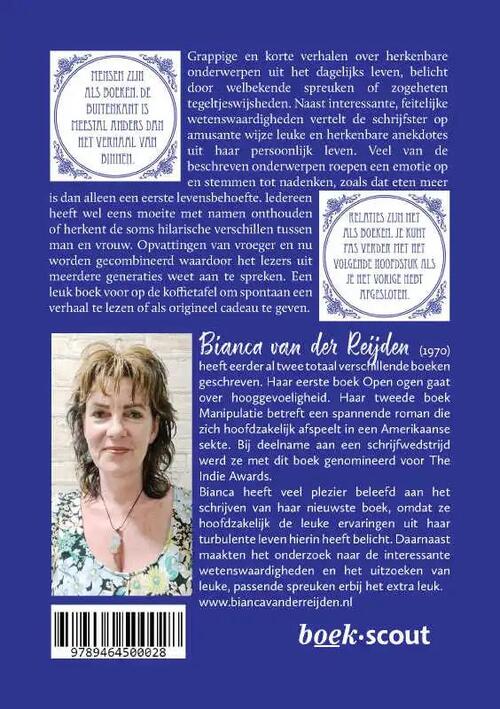 “Betekenisvolle spreuken op persoonlijke wijze vertaald naar het dagelijks leven”