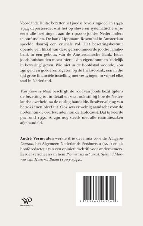 Voor joden verplicht