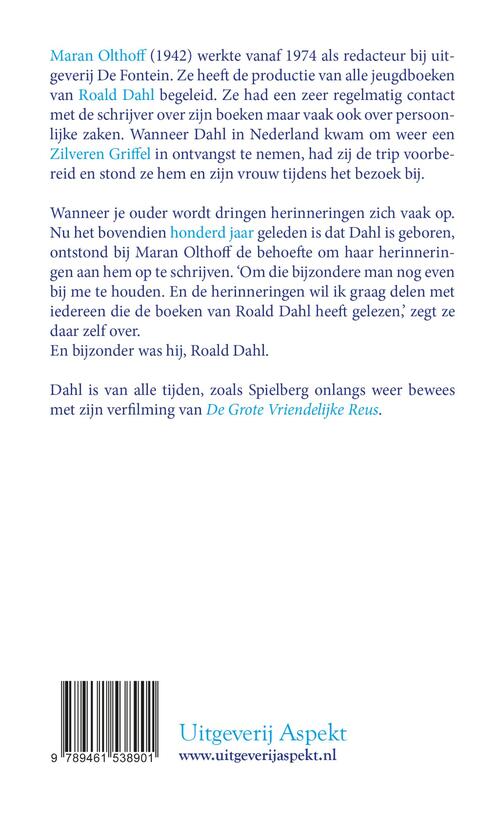 Herinneringen aan de onvergetelijke Roald Dahl