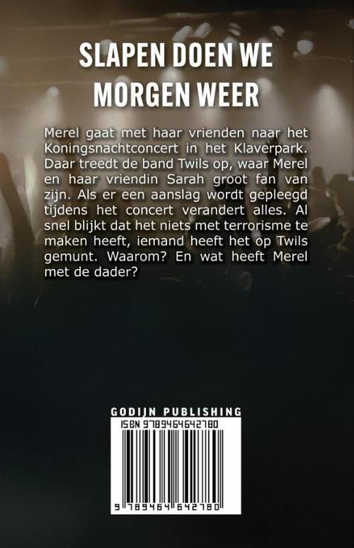 Slapen doen we morgen weer