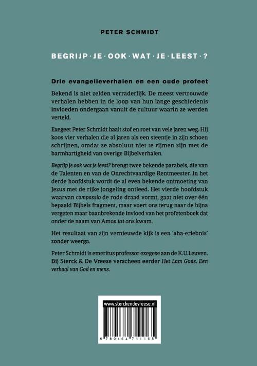 Begrijp je ook wat je leest?, Peter Schmidt Boek 9789464711165 Bruna