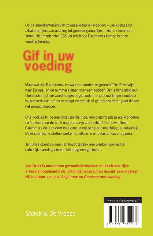 Gif in uw voeding