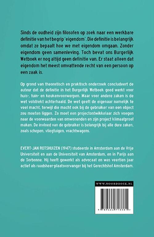 Wat is eigen aan eigendom?