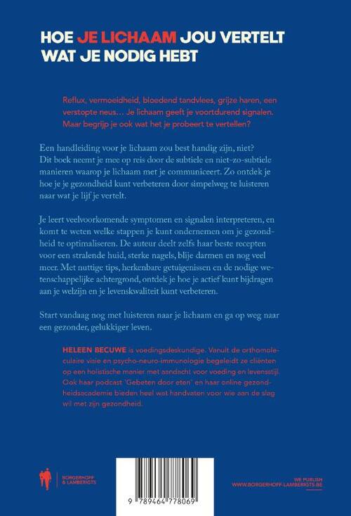 Hoe je lichaam jou vertelt wat je nodig hebt