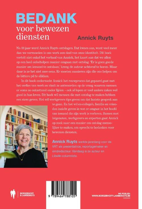 Bedank voor bewezen diensten