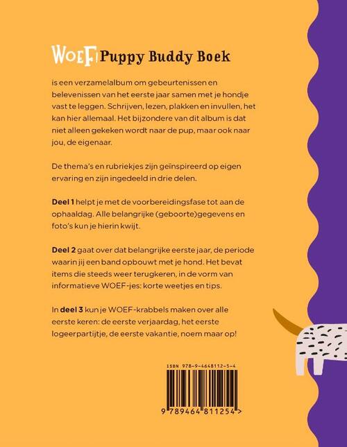 Puppy Buddy Boek WOEF!