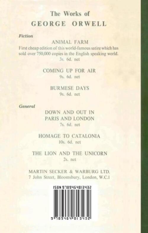 1984 Nineteen Eighty-Four