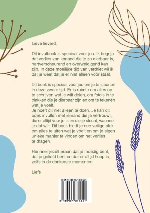 Het 'Dag mijn allerliefste...' jouw boek