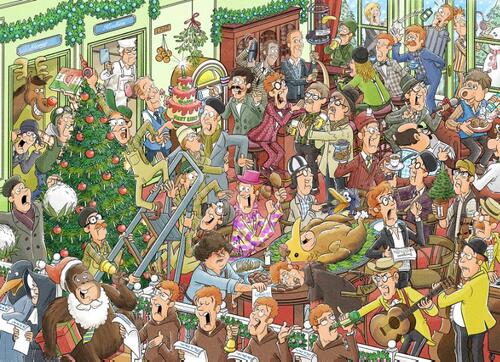 Kerstpuzzel André Van Duin