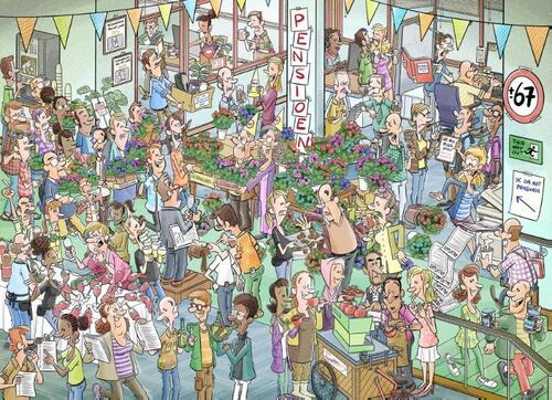 Party Puzzle - Pensioen