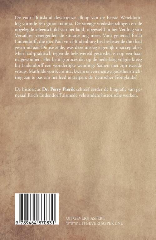 Erich Ludendorff, Mathilde von Kemnitz en de deutscher Gottglaube