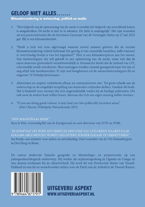 Geloof niet alles…