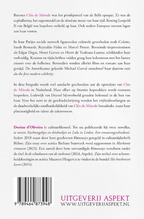 Ballerina en supermodel Cléo de Mérode