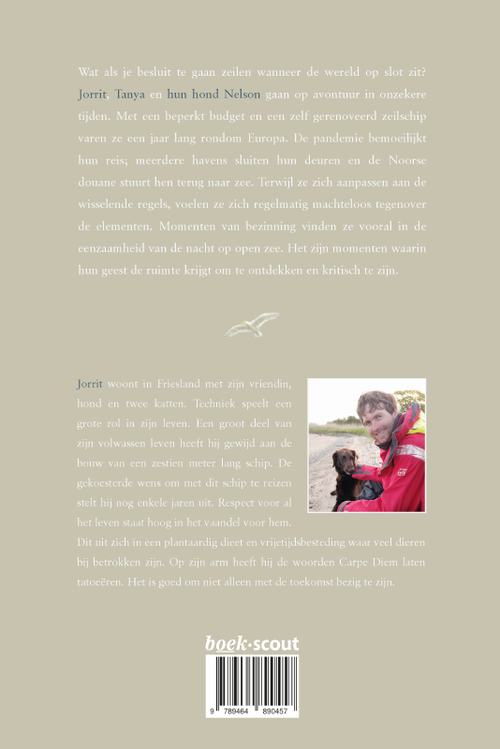 Zeilreis met een hond