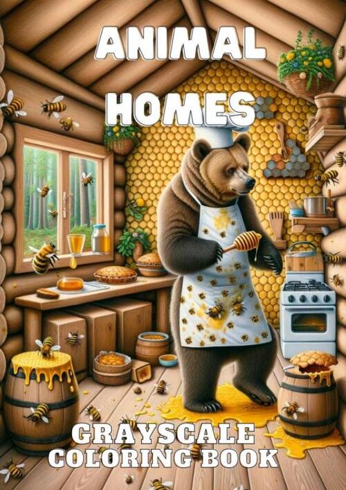 Animal Homes Nori Art Coloring Boek 9789464926637 Bruna   9789464926637 Front 