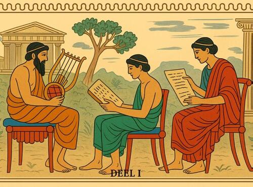 Klassiek Grieks leren met stripjes en AI