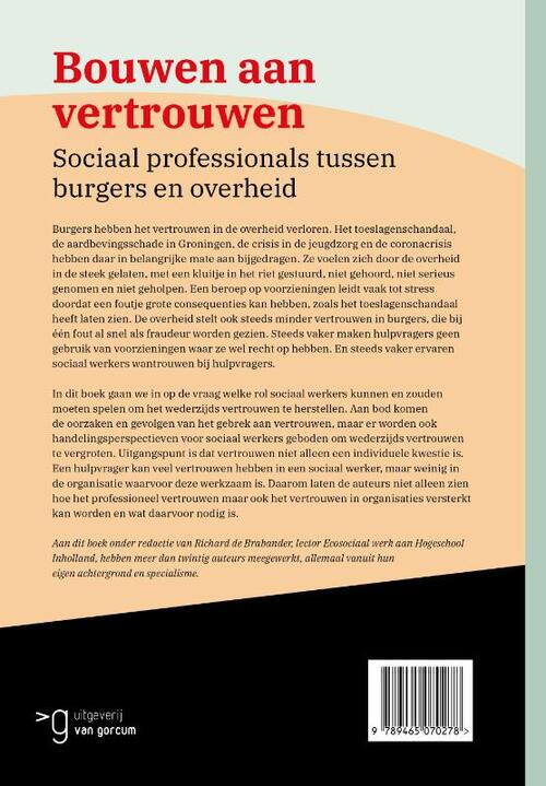 Bouwen aan vertrouwen