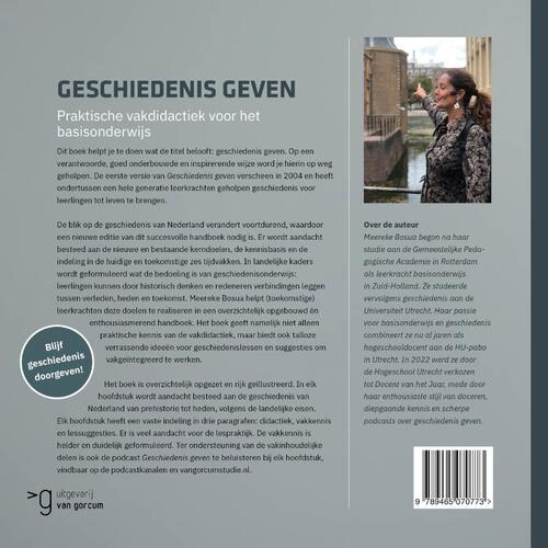 Geschiedenis geven
