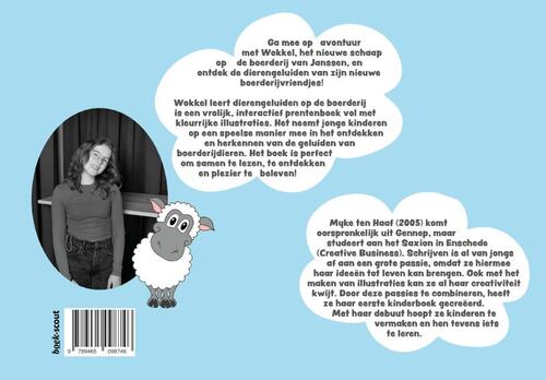 Wokkel leert dierengeluiden op de boerderij