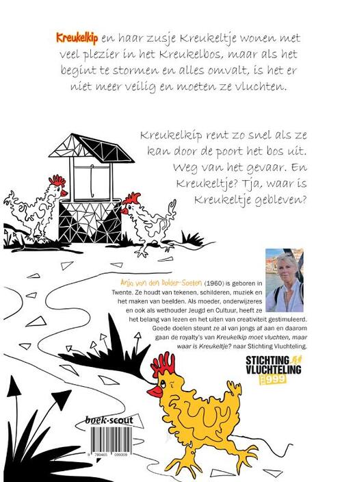 Kreukelkip moet vluchten, maar waar is Kreukeltje?