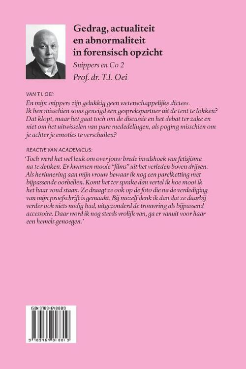 Gedrag, actualiteit en abnormaliteit - forensisch gezien