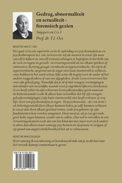 Gedrag, abnormaliteit en actualiteit - forensisch gezien