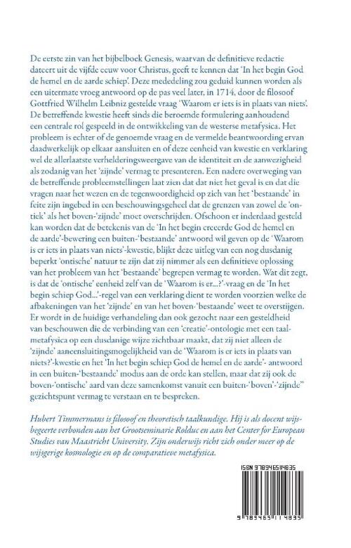 Het verdichten van de openheid