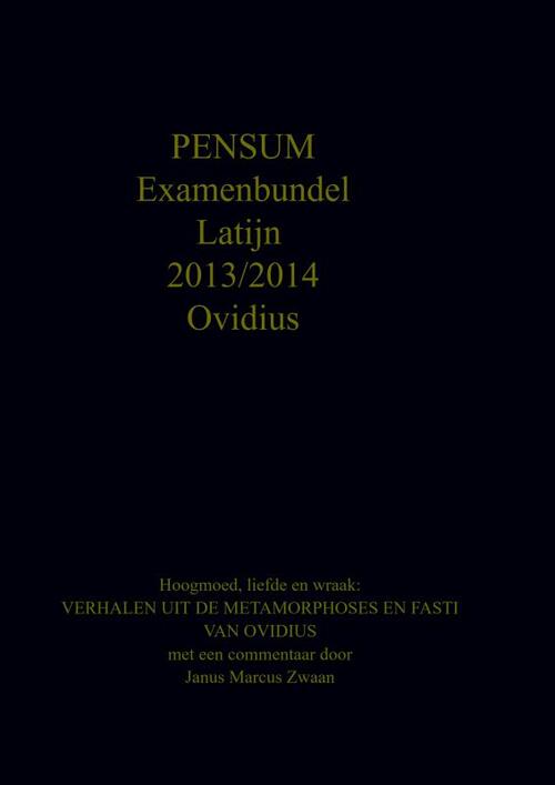 Ovidius Examenbundel Latijn 2013/2014